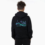 Lacrosse Hooded Sweatshirt - La Crosse (Back Design)
