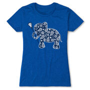 Girls Lacrosse Women's Everyday Tee - Lax Elephant