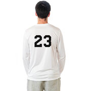 Lacrosse Long Sleeve Performance Tee - Just Chillax'n