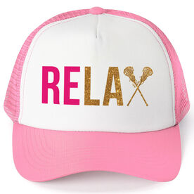 Girls Lacrosse Trucker Hat - Relax