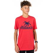 Lacrosse Short Sleeve T-Shirt - Just Chillax'n