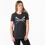 Girls Lacrosse Women's Everyday Tee - Crossed Girls Sticks