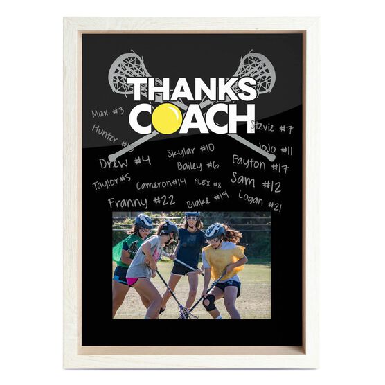 Girls Lacrosse Premier Frame - Thanks Coach
