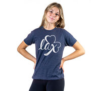 Girls Lacrosse Short Sleeve T-Shirt - Lax Shamrock