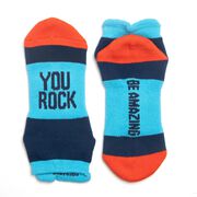 Socrates&reg; Woven Performance Sock - You Rock