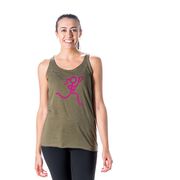 Girls Lacrosse Women's Everyday Tank Top - Neon Lax Girl