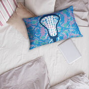 Girls Lacrosse Pillowcase - Lacrosse Time