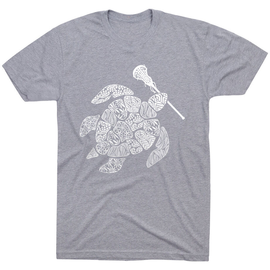 Girls Lacrosse Short Sleeve T-Shirt - Lax Turtle