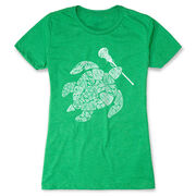 Girls Lacrosse Women's Everyday Tee - Lax Turtle