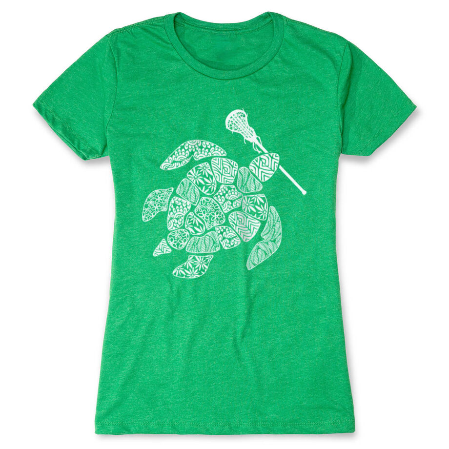 Girls Lacrosse Women's Everyday Tee - Lax Turtle
