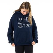 Girls Lacrosse Hooded Sweatshirt - Lax Hair Don't Care