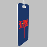 Girls Lacrosse Bag/Luggage Tag - Eat Sleep Lacrosse