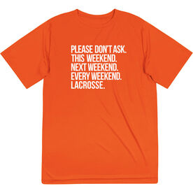 Lacrosse Short Sleeve Performance Tee - All Weekend Lacrosse