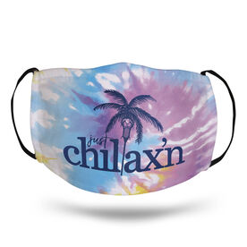 Girls Lacrosse Face Mask - Just Chillax'n Tie-Dye