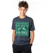 Lacrosse Short Sleeve Tee - Lacrosse Christmas Knit