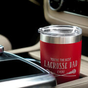 Girls Lacrosse 20oz. Double Insulated Tumbler - You're The Best Dad Ever