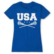 Girls Lacrosse Women's Everyday Tee - USA Girls Lacrosse