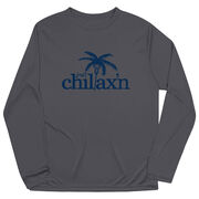 Lacrosse Long Sleeve Performance Tee - Just Chillax'n