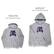 Girls Lacrosse Hooded Sweatshirt - Lax Cruiser