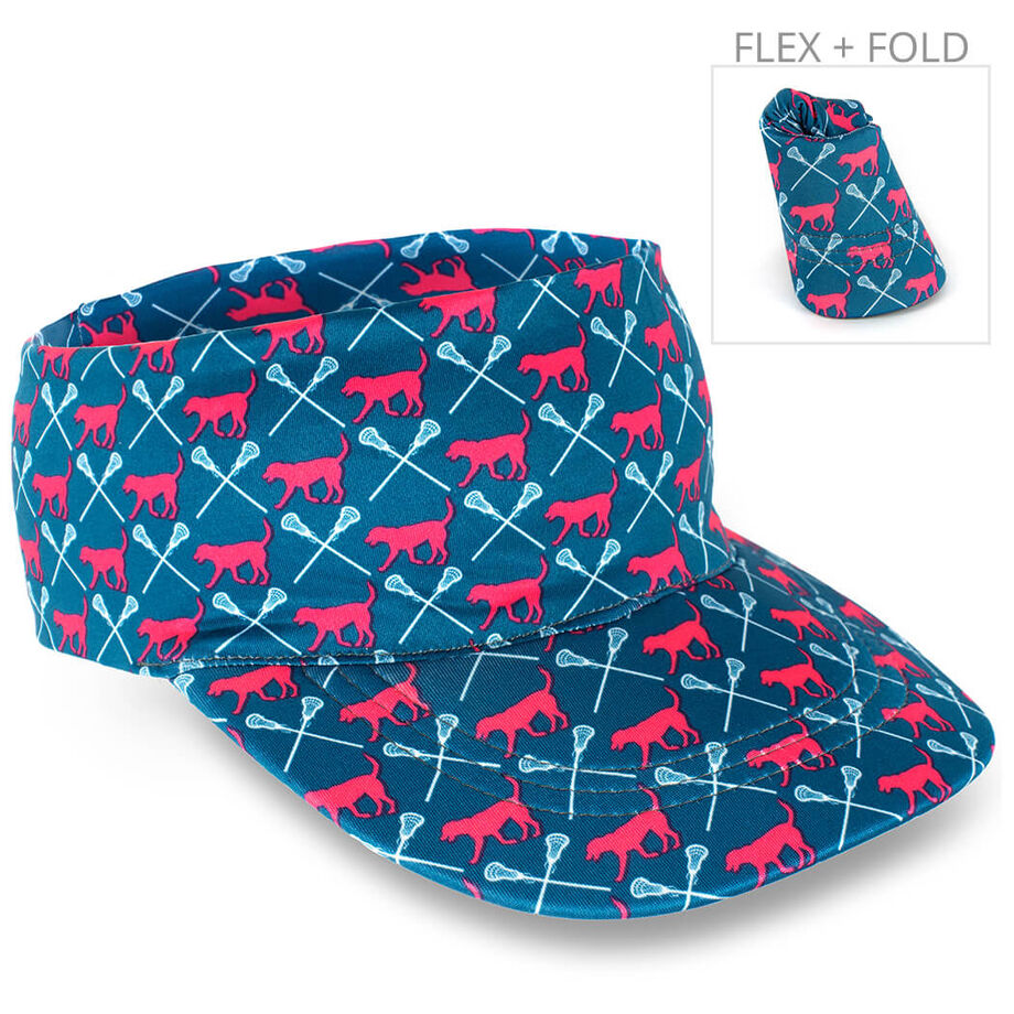 Girls Lacrosse Comfort Performance Visor - LulaLax | LuLaLax