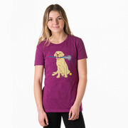 Girls Lacrosse Women's Everyday Tee - Chase The Lax Dog