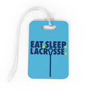 Girls Lacrosse Bag/Luggage Tag - Eat Sleep Lacrosse