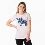 Girls Lacrosse Women's Everyday Tee - Lax Elephant