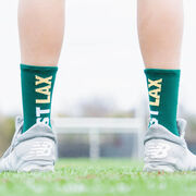 Lacrosse Woven Mid-Calf Socks - Just Lax