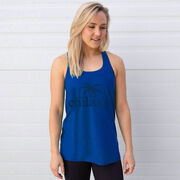 Lacrosse Flowy Racerback Tank Top - Just Chillax'n