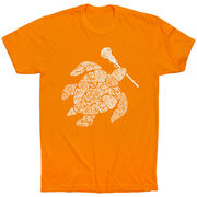 Girls Lacrosse Short Sleeve T-Shirt - Lax Turtle