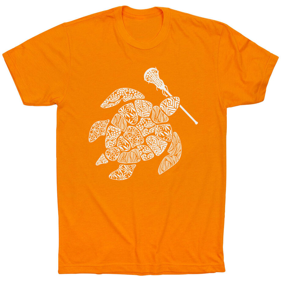Girls Lacrosse Short Sleeve T-Shirt - Lax Turtle