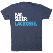 Lacrosse Short Sleeve T-Shirt - Eat. Sleep. Lacrosse.