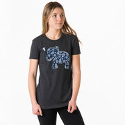 Girls Lacrosse Women's Everyday Tee - Lax Elephant
