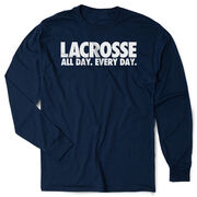Lacrosse Tshirt Long Sleeve - All Day Every Day