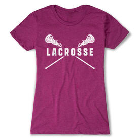 Girls Lacrosse Women's Everyday Tee - Crossed Girls Sticks