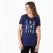 Girls Lacrosse Women's Everyday Tee - Lax Girl Life