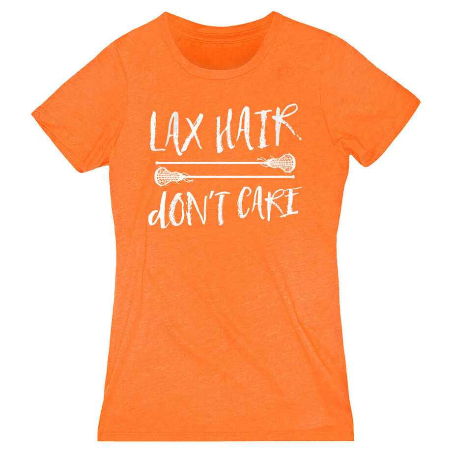 Girls Lacrosse Women's Everyday Tee - Lax Hair Don't Care