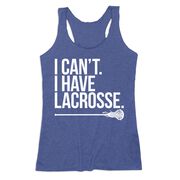 Girls Lacrosse Women's Everyday Tank Top - I Can't. I Have Lacrosse