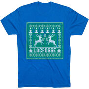 Lacrosse Short Sleeve Tee - Lacrosse Christmas Knit