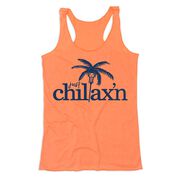 Girls Lacrosse Women's Everyday Tank Top - Just Chillax'n