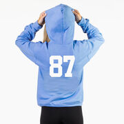 Girls Lacrosse Hooded Sweatshirt - Neon Lax Girl