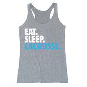 Girls Lacrosse Women's Everyday Tank Top - Eat. Sleep. Lacrosse