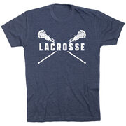 Girls Lacrosse Short Sleeve T-Shirt - Crossed Girls Sticks