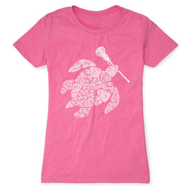 Girls Lacrosse Women's Everyday Tee - Lax Turtle