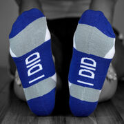 Socrates&reg; Woven Performance Socks I Can (Royal)