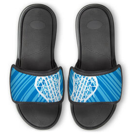 Girls Lacrosse Repwell&reg; Slide Sandals - Stick Reflected