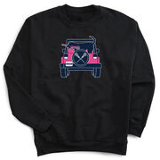 Girls Lacrosse Crewneck Sweatshirt - Lax Cruiser