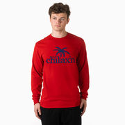 Lacrosse Tshirt Long Sleeve - Just Chillax'n