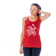 Girls Lacrosse Women's Everyday Tank Top - Lax Turtle
