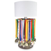 Girls Lacrosse Tabletop Medal Display Lamp